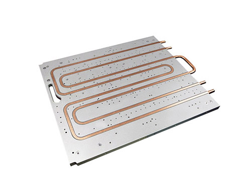 Cold plate design for electronic equipment